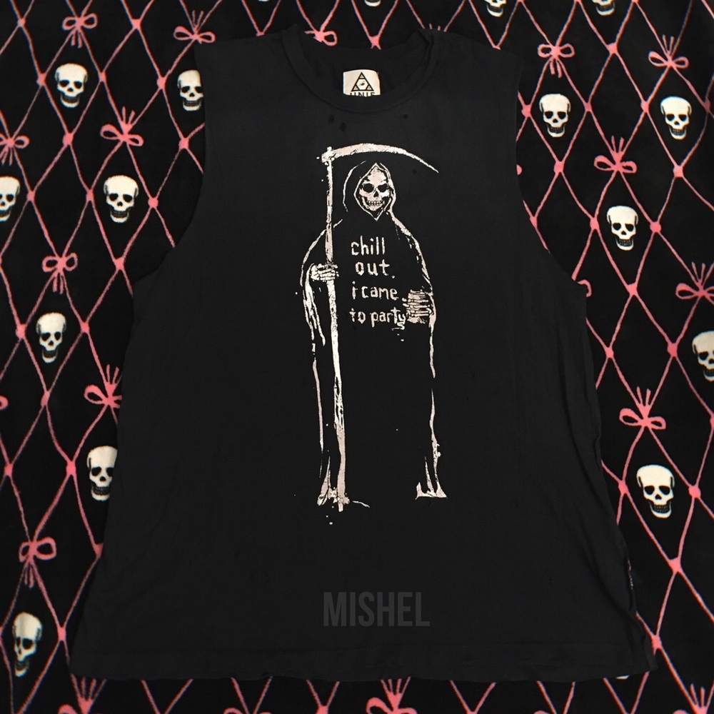 UNIF • Chill Out Reaper Muscle Tee